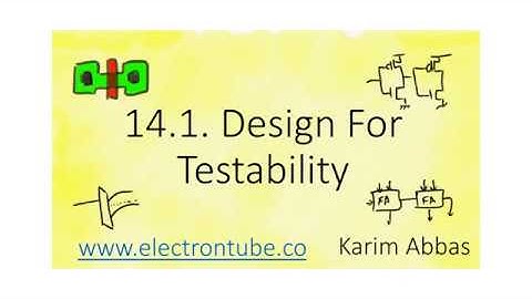 14.1. Design for Testability