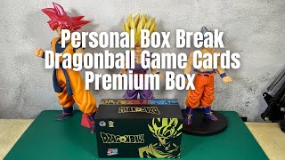 Dragonball Game Cards From China Premium Box | Personal Break and Review #towerph #dragonball