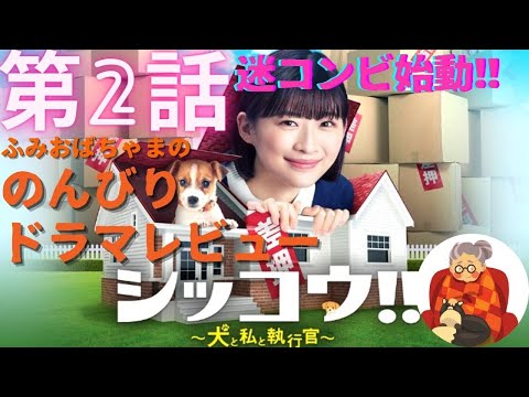 【ドラマレビュー】#39 「シッコウ!!~犬と私と執行官」第2話