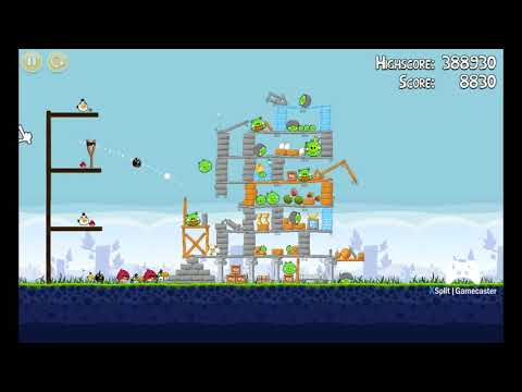 Angry Birds Modded Poached Eggs Full 3-Star Playthrough