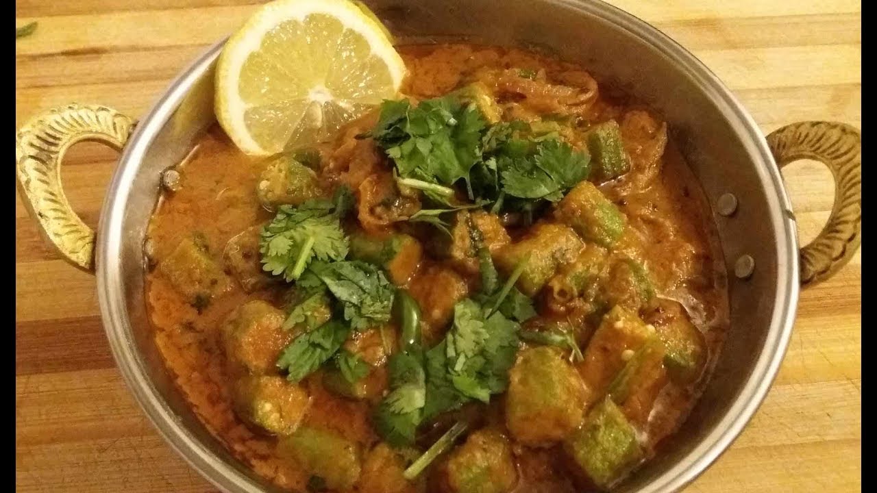 BEST Okra & Coconut' Fusion' Masala Steven Heap YouTube