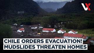 Chile On Red Alert | Mudslides Surge Toward Homes As Torrential Rain Hits Coast | VERTEX