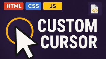 How to Create Custom Cursor using CSS and JavaScript | Coding Cloud