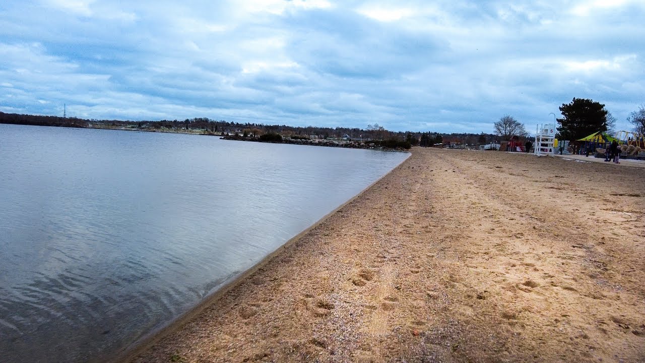 🔴 [4K] 🇨🇦 BARRIE Boxing Day walk, BARRIE WATERFRONT, relaxation