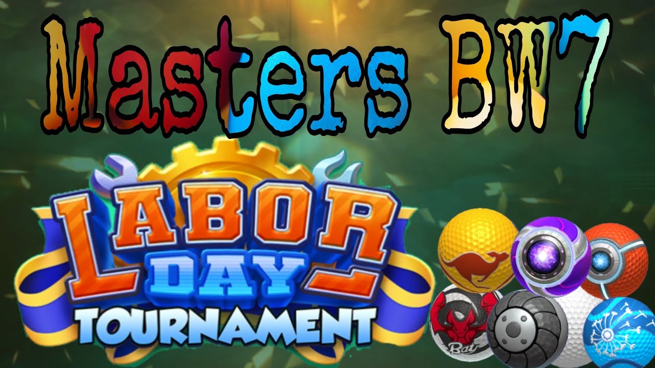 GOLF RIVAL LABOR DAY TOURNAMENT// MASTERS BW7// STANDARD 7 BALLS