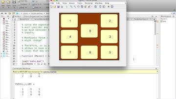 8-Tile Puzzle Solver using MATLAB