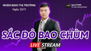 Nhận Định Thị Trường Chứng Khoán 20/11: Vnindex Quay Lại Giảm Điểm. Cơ Hội Để Mua Hay Cần Bán Tháo?