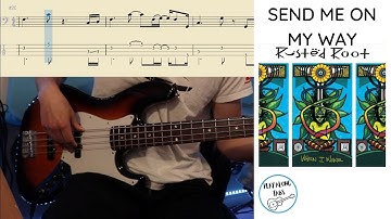Rusted Root: Send Me On My Way - Bass Cover with Bass Tab