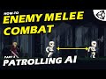 2D ENEMY Melee Combat in UNITY - Patrolling AI - Part 3