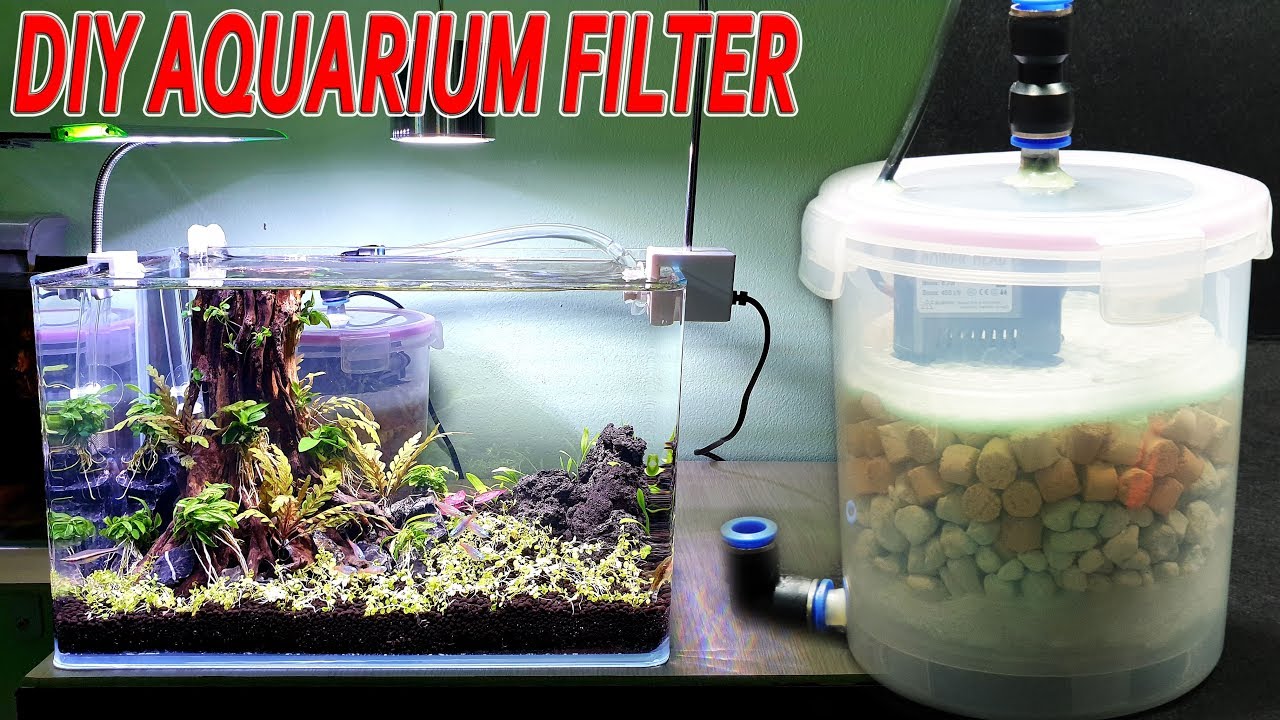 kogel militie Berg Build a Aquarium Filter At Home - YouTube