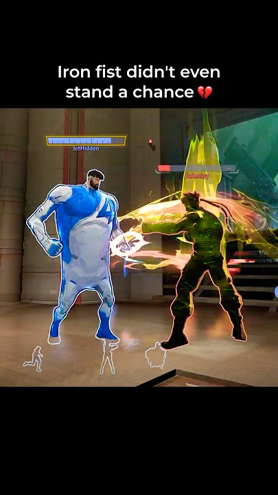 Iron fist got bodied... 😭