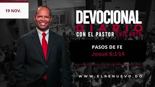 PASOS DE FE | Josué 6:1-14 | Devocional Diario | 19 Nov.  2025