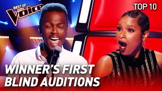 Vignette de la vidéo "TOP 10 | INCREDIBLE Blind Auditions of WINNERS in The Voice"