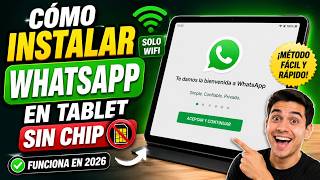 📱 How to INSTALL WhatsApp on a Tablet without a SIM Card 🚀 | Works in 2026! screenshot 3
