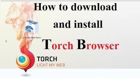 How to download and install torch browser