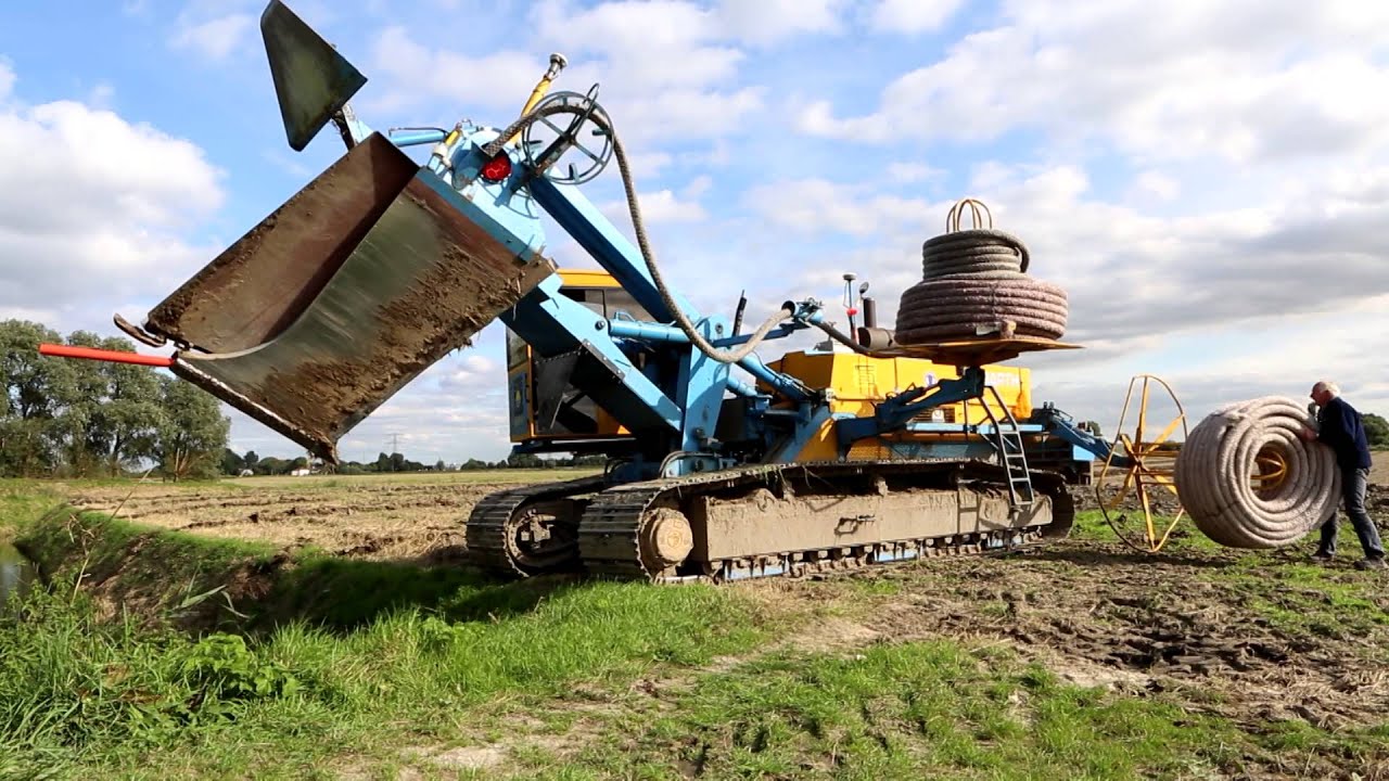 Drainage aanleggen met Barth Drainage