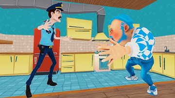 Dark Riddle New Year Mode ( White and Blue ) Gameplay New Update 4.4.0 ( Android/IOS ) Part 14