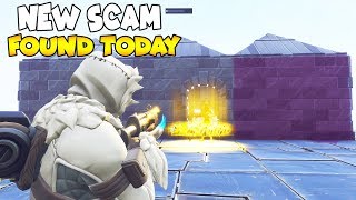 Shop Keeper Finds a NEW SCAM (Scammer Gets Scammed) Fortnite Save The World