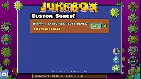 How to get custom songs in geometry dash 2.2: two methods