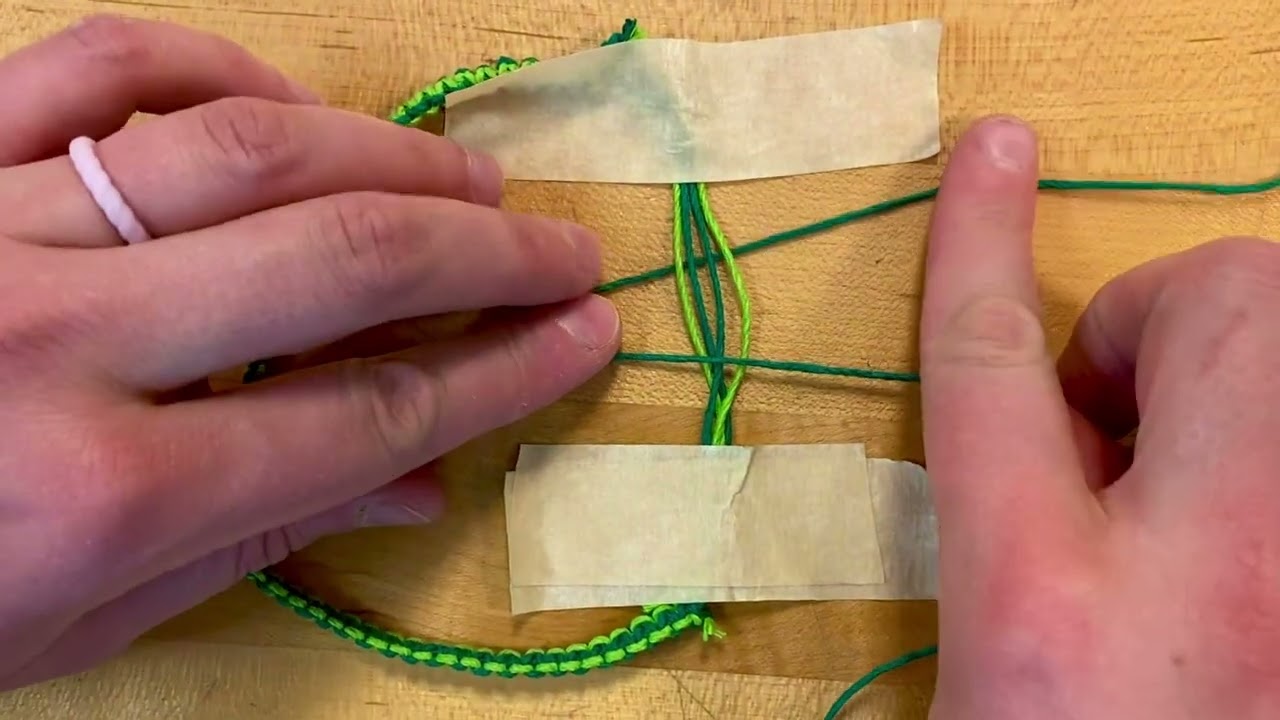 Part 2 How to Finish/Make Sliding Clasp for Macrame Bracelet
