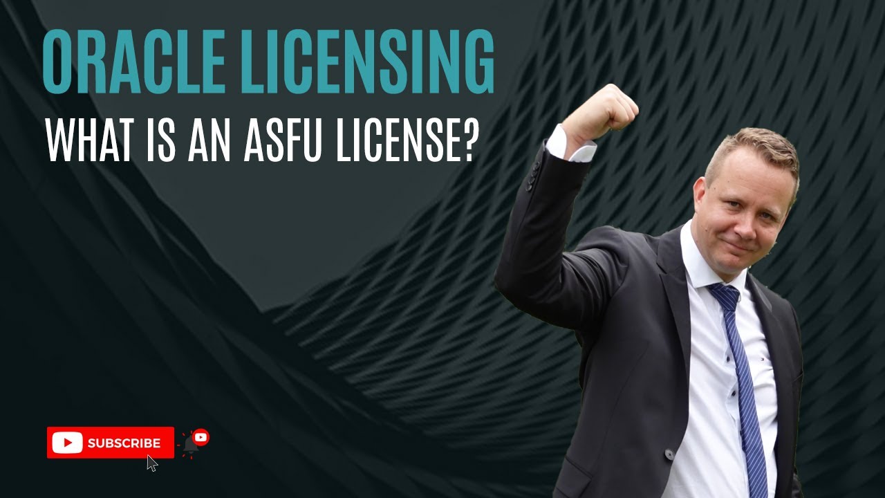 What is an Oracle ASFU License and how is it different from normal full ...
