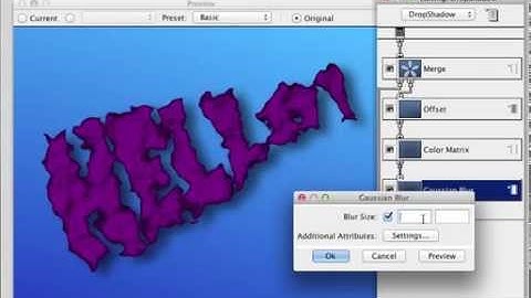 Applying filters to an existing SVG image in filtered