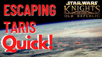 Quickest Route off Taris (Glitchless) - Knight of the Old Republic