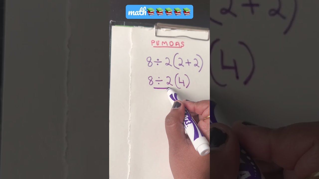 PEMDAS Rule Or BODMAS Math Maths Ytshorts Shorts Fyp Mathematics