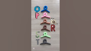 Reverse Alphabet lore color mixing #colormixing #satisfing #shorts #reverse