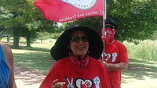 Native American Ponca elders Speak,