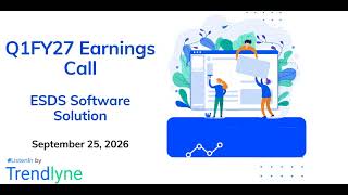 ESDS Software Solution Earnings Call for Q1FY27 screenshot 3