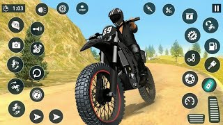 🏍️ バイクスタントレースゲーム 2025 | インポッシブル・トラック モトバイクシミュレーター | パート118 screenshot 2