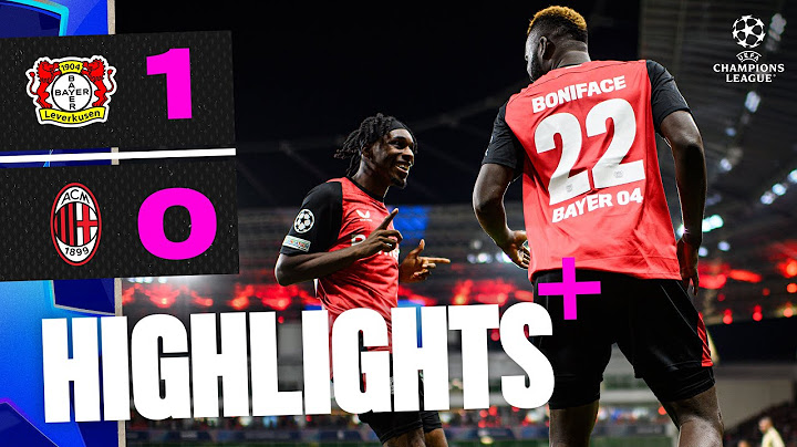 1:0 durch Boniface – Verdienter Heimsieg vs Milan | Champions League-Highlights | UCL 2. Spieltag