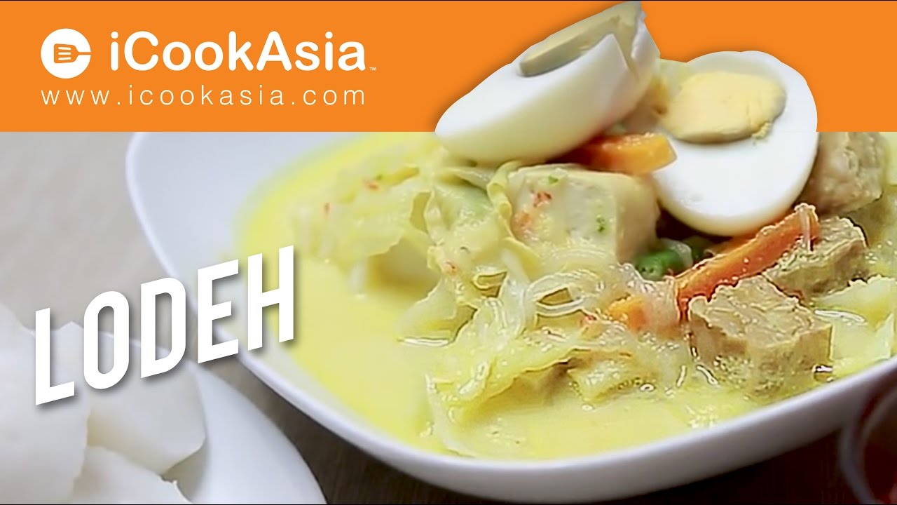 Resepi Sayur Lodeh  Try Masak  iCookAsia - YouTube