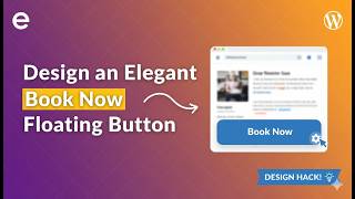 🚀 Design an Elegant Book Now Floating Button in Elementor | Boost Conversions Instantly! ✨ screenshot 3
