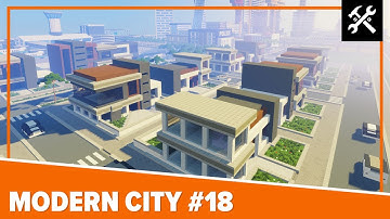 Modern City #18: The Suburbs - Minecraft Timelapse