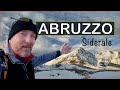 Abruzzo siderale trovo una strada chiusa per neve a campo imperatore mi sorprende un tramonto epico