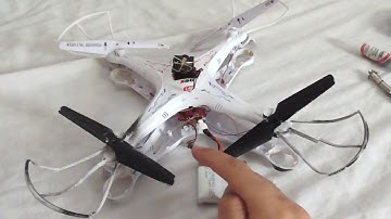 Turning the Syma X5C into an FPV drone