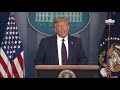 07/30/20: President Trump Holds a News Conference
