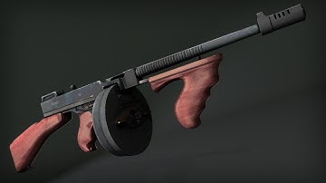 3ds Max Tutorial: Creating a Game-Ready Tommy Gun in 3ds Max