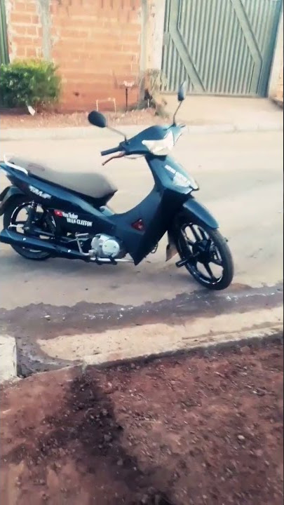 Honda Biz equipada