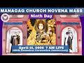 Catholic Live Mass at Our Lady of Manaoag Church Live 7 A.M. April 21, 2026 8th Day Novena Mass