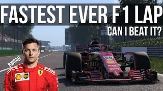 Trying To Beat The Fastest Lap In Formula 1 History