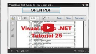 Visual Basic .NET Tutorial 27 - How to Add or Embed YouTube Videos In VB.NET Windows Forms App