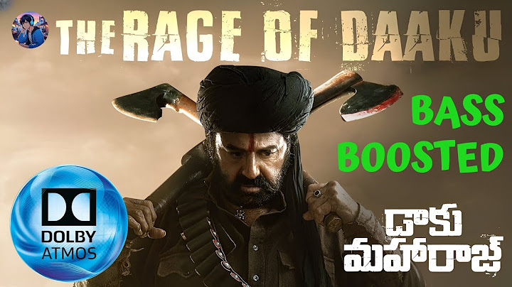 The Rage of Daaku - Bass Boosted _ Daaku Maharaaj _ NBK _Bobby Kolli _ Thaman S #viral