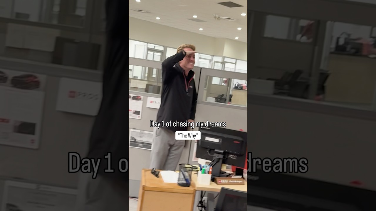 Quit my job to chase my dreams - Day 1