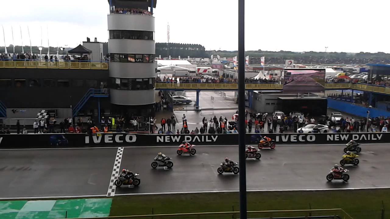 Start of the Moto 2 @ TT Assen 2014
