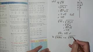 Real Numbers Ex.14 Pg.107 #grade9 #lebanon #math #tiktok #prime_factorization