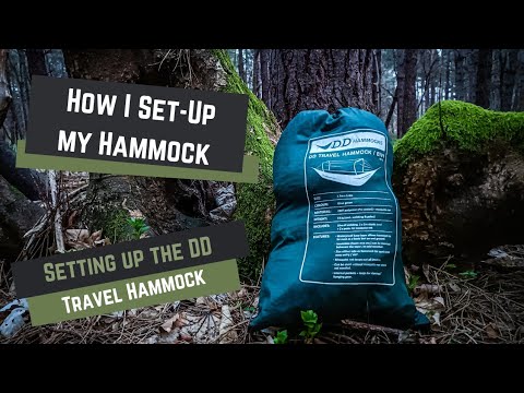 How I Set-Up My HAMMOCK | DD Travel Hammock Set-Up for the OUTDOORS