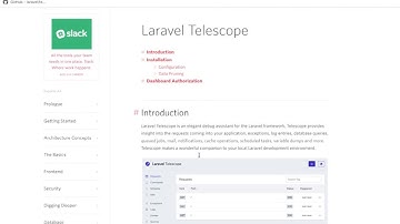 Laravel Telescope - Debugador elegante para sua aplicação.